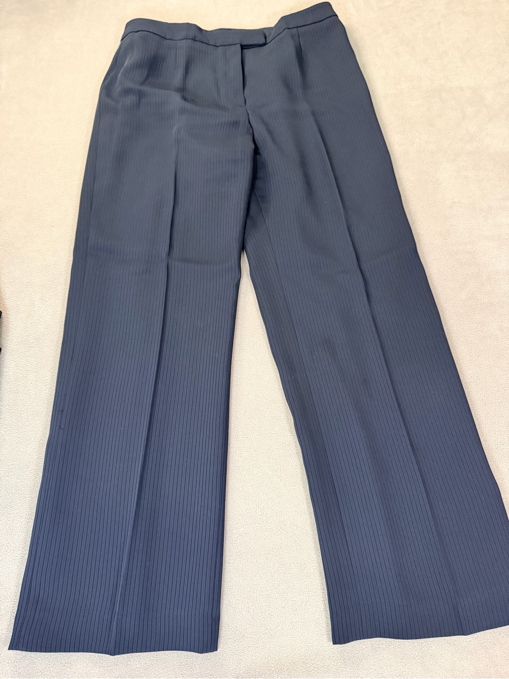 Kasper Classic Navy Blue Women's Pantsuit- Size 12- Career/Weddings/Events - Picture 6 of 11